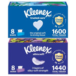 24 Boxes Of Kleenex Tissues
