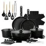 21-Piece Umite Chef Nonstick Ceramic Cookware Set (Various Colors)