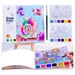 Kids Watercolor Painting Book