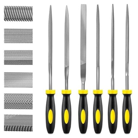 6-Piece Vacupropro Metal Needle File Set