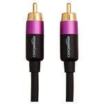 Amazon Basics 35' Subwoofer RCA Audio Cable W/ Gold-Plated Connectors