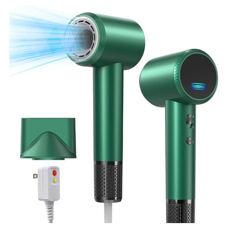 2-Pack Professional Hair Dryer with Magnetic Nozzle