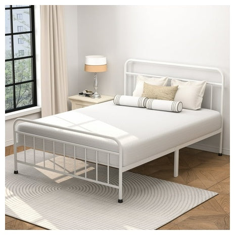 Queen Metal Spindle Bed