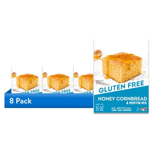8-Pack Krusteaz Gluten Free Honey Cornbread Mix (Kof-K Dairy)