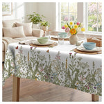 Spring Floral Tablecloth