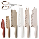 Astercook 13 Pieces Kitchen Knives Set