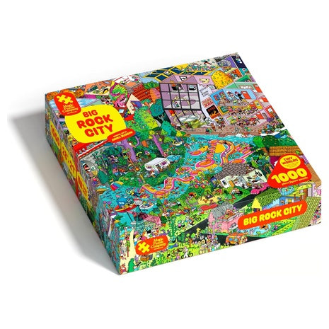Big Rock City 1000 Piece Jigsaw Puzzle