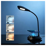 600 Lumen Dimmable Desk Lamp W/ Wireless Charging & 3 Color Modes