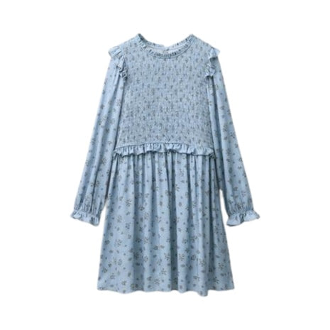 Girls' Smocked Floral Dress