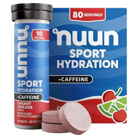 8 Pack Of Nuun Electrolyte Drink Tabs Energy Cherry Lemonade