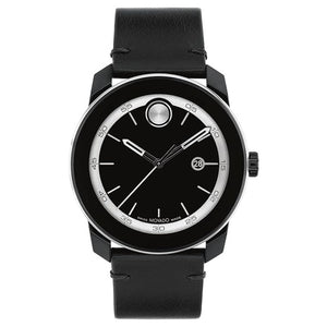 Movado Bold TR90 Ultra Modern Black White Watch