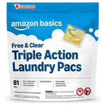 81 Amazon Basics Laundry Detergent Pacs