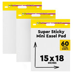 3-Pack Post-it Easel Pads (15" x 18")