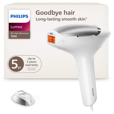 Philips Lumea 7000 Series IPL Hair Removal Device W/ SenseIQ