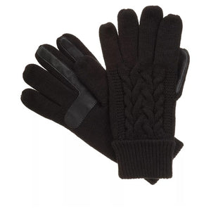 Isotoner Women's Touchscreen Cable Knit Gloves