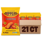 21 Bags HIPPEAS Blazin' Hot Chickpea Puffs