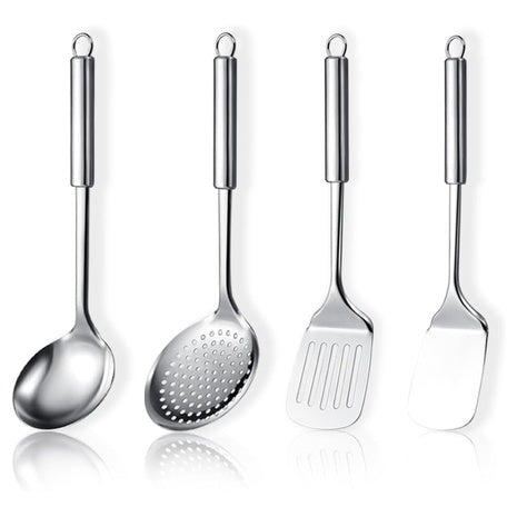 4-Piece ReaNea Stainless Steel Cooking Utensils Set