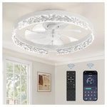 3-Pack 18” Ceiling Fan with Light & Remote