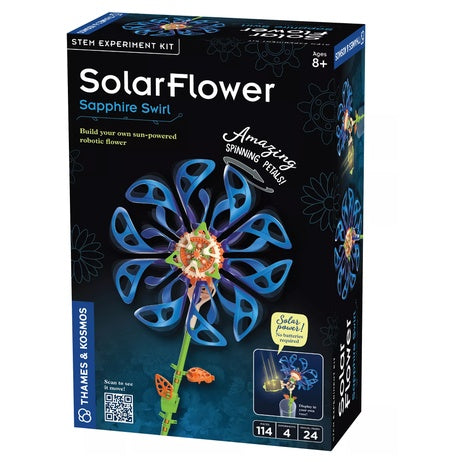 SolarFlower Sapphire Swirl Toy