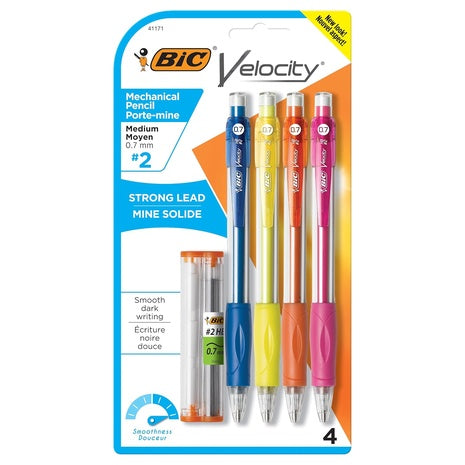 6-Pack of 4-Ct BIC Velocity Mechanical Pencils