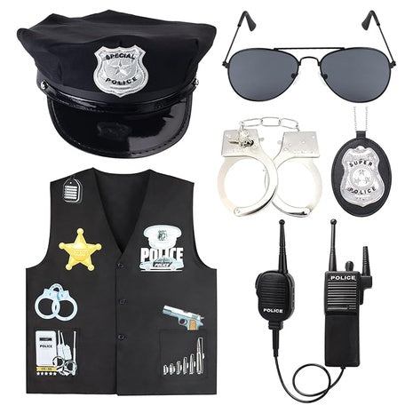 Kids Police Officer Costume