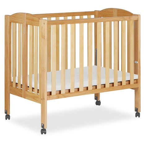Dream On Me 2-in-1 Folding Portable Compact Mini Baby Crib