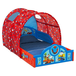 Disney Mickey Mouse Sleep and Play Toddler Bed with Tent