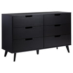 Walker Edison 52'' Modern 6-Drawer Dresser Bedroom Storage Organizer