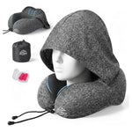 SkytraxComf Travel Neck Pillow W/ Hood