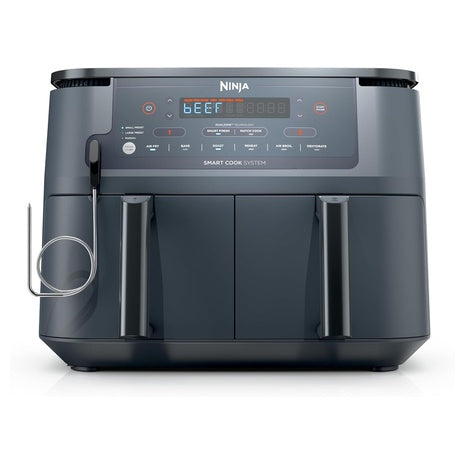 Ninja Foodi DualZone 10-Qt Air Fryer With Thermometer