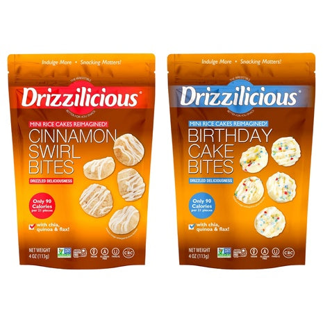 Drizzilicious Mini Rice Cakes (4 oz)