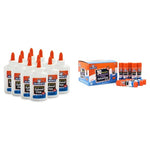 12-Pack Elmer’s School Glue + 30 Purple Glue Sticks