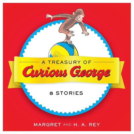 A Treasury of Curious George: 8 Stories in 1 Hardcover