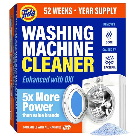 Tide Washing Machine Cleaner 12-Month Supply