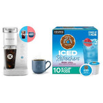 Keurig K-Iced Essentials Iced & Hot Single-Serve K-Cup Coffee Maker w/ 10 K-Cups