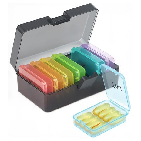 Weekly Pill Organizer with Large Compartments