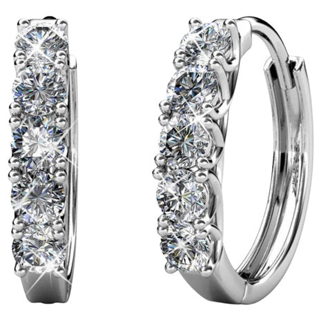 Bethany 18k Gold Plated 15mm Hoop Earrings