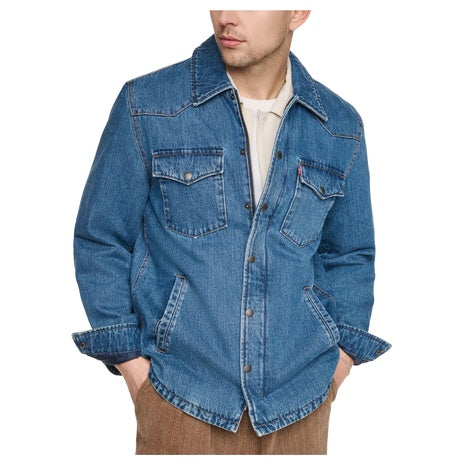 Levi's Men's Denim Filled Shacket