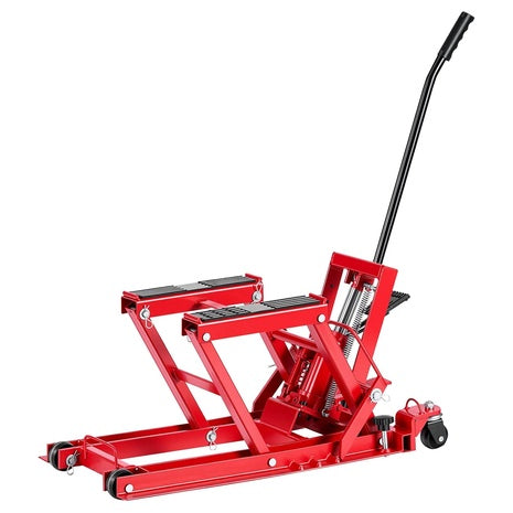 Vevor Steel Hydraulic Motorcycle 1500 lbs ATV Lift Jack