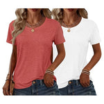 2-Pack Women's Short Sleeve T-Shirts