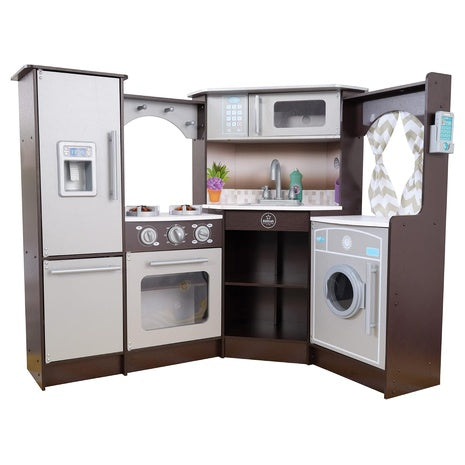 KidKraft Ultimate Corner Wooden Play Kitchen