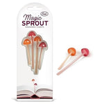 4-Pack Mini Mushroom Bookmarks