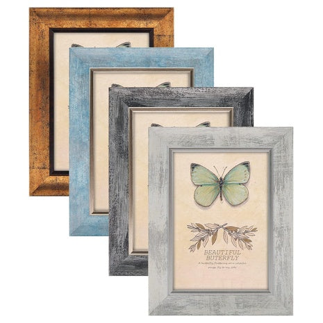 4-Pack 5x7 Picture Frames Set