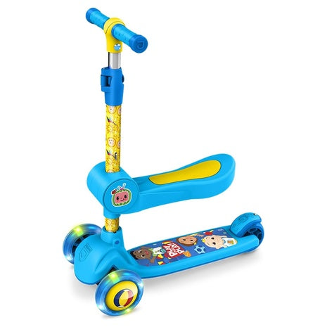 Cocomelon 3-Wheel Kick Scooter with LED Wheels