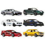 6 Hot Wheels 1:64 Scale Die-Cast Toy Cars