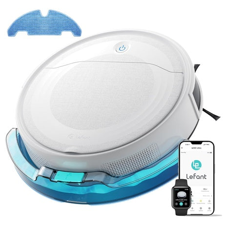 Lefant M310 Ultra 6000Pa Suction-Slim Robot Vacuum And Mop