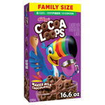 Family Size Box Cocoa Loops Breakfast Cereal