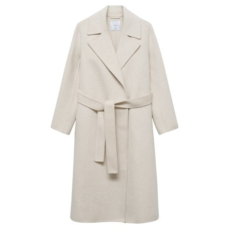 Women's Handmade Wool Coat w/ Belt