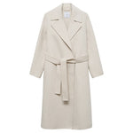 Women's Handmade Wool Coat w/ Belt