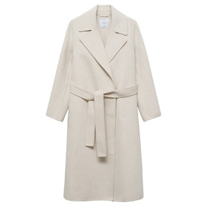 Women's Handmade Wool Coat w/ Belt